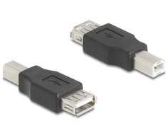 Adapteris USB Delock 67199 USB-A - USB-B Juodas (67199)