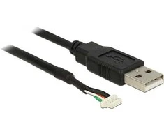 Delock USB 2.0 Anschlusskabel für 5 Pin Kameramodule V5 V51 1,5 m