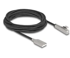 DELOCK USB 2.0 Kabelis Typ-A St. zu USB Type-C St. 60 W 3 m