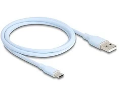 DELOCK USB 2.0 Kabelis USB Typ-A St > USB Typ-C St 1m blau
