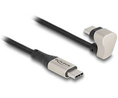 DELOCK USB 2.0 Kabelis USB Type-C Stecker zu Stecker 180° 60W