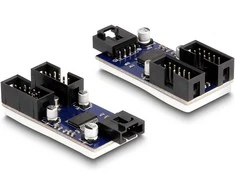 DELOCK USB 2.0 Pfostenstecker Hub 2 Port