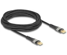 DELOCK USB 2.0 Typ-C St. zu St. transparent PD 3.0 100 W 3 m