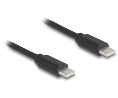 Kabelis USB Delock USB-C - USB-C 0.75 m Juodas (90369)