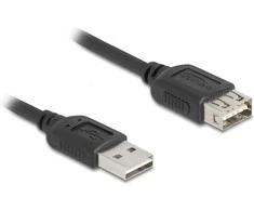 Delock USB 2.0 Verlngerungskabel EASY USB Typ-A Stecker zu Typ-A Buchse 5 m