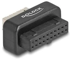 Delock USB 5 Gbps Adapteris Pfostenbuchse zu intern Typ-E Key A Buchse mit Gehäuse