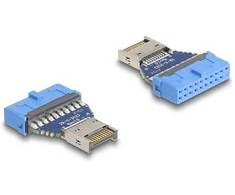 Delock USB 5 Gbps Adapteris Pfostenbuchse zu intern USB Typ-E Key A Stecker
