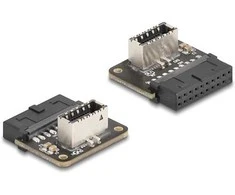Delock USB 5 Gbps Adapteris Pfostenbuchse zu intern Typ-E Key A Buchse gewinkelt