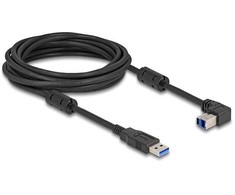 Delock USB 5 Gbps Kabelis Typ-A Stecker zu Typ-B Stecker 90° oben gewinkelt 5 m