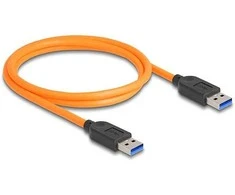 Delock USB 5 Gbps Kabelis USB Typ-A Stecker zu USB Typ-A Stecker für Tethered Shooting 1 m oranžinis