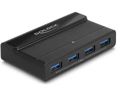 DELOCK USB 5 Gbps Switch 4 x Gert und 2 x Host