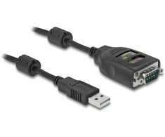 DELOCK USB-A 2.0 zu Seriell RS-232 D-Sub 9Pin 2.5kV Galva 2m