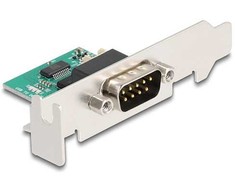 Kontroler Delock DeLOCK 90892 konwerter szeregowy/repeater/izolator USB 2.0 RS-232 Žalias, Nerūdijantis plienas