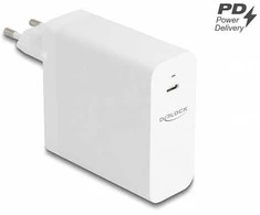 Delock DeLOCK USB GaN įkroviklis 1x USB-C, 140 W (balta, PD 3.1)