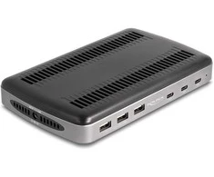 Delock USB Įkrovimo stotelė mit 3 x USB Type-C™ PD + 3 x USB Typ-A (112 W)