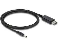 Delock USB Ladekabel 2,3 V für Elektrorasierer kompatibel mit Braun MGK3335, MGK3010, MGK3020 Serie - Rasierer Ladegerät Ersatzkabel 1,5 m