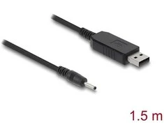 Delock USB Ladekabel 2,3 V für Elektrorasierer kompatibel mit Braun MGK3335, MGK3010, MGK3020 Serie - Rasierer Ladegerät Ersatzkabel 1,5 m