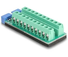 Delock USB Pfostenstecker zu Terminalblock Adapteris 20 Pin