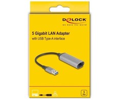 Delock DeLOCK 81571 zmieniacz płci / kabli USB Type-A RJ-45 Antracyt