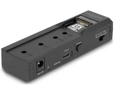 DELOCK USB Type-C Konverter fur 1 x M.2 SSD oder 1 x SATA SSD / HDD