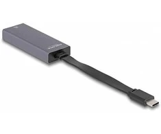 Delock USB Type-C™ Netzwerk Adapteris 2,5 Gigabit LAN 1 x RJ45 slim