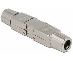 Delock Verbinder für Netzwerkkabel Cat.6A STP werkzeugfrei
