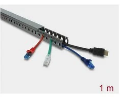 Delock Verdrahtungskanal 30 x 30 mm - Länge 1 m grau