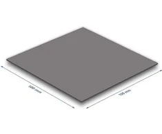 Delock Wärmeleitpad 100 x 100 x 1 mm für M.2 Module 3,2 W/mK - Low Oil Bleeding