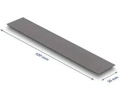 Delock Wärmeleitpad 120 x 20 x 0,5 mm für M.2 Module 3,2 W/mK - Low Oil Bleeding