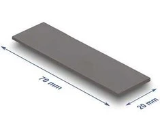 Delock Wärmeleitpad 70 x 20 x 1,75 mm für M.2 Module 3,0 W/mK