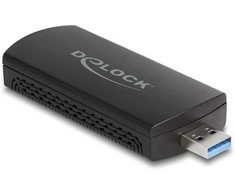 Delock Wi-Fi 6 Dualband WLAN USB Adapteris AX1800 (1201 + 574 Mbps)