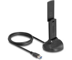 Delock Wi-Fi 6 Dualband WLAN USB Adapteris AX1800 (1201 + 574 Mbps)