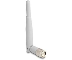 Delock WiFi 7 Antenne TNC Stecker 2 - 3 dBi 13,5 cm omnidirektional mit Kippgelenk grau