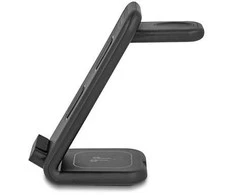 Delock Wireless Charger 3 in 1 mit 2 Ladespulen 5 W / 5 W / 15 W