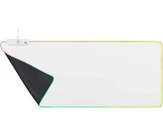 Pelės kilimėlis DELTACO GAMING, 6xRGB režimai, 90x36cm, baltas / GAM-079-W