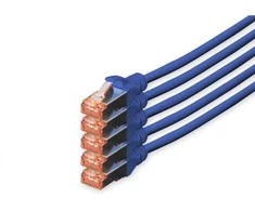 „Digitus Patchcord CAT5E“, S-FTP, 10 m, 5 vnt (DK-1644-100-B-5)