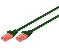 MicroConnect RJ-45/RJ-45 kat.6 10m Žalias (UTP610GBOOTED)