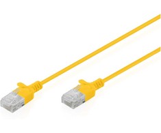 Digitus Patchcord Slim Cat.6 U/UTP LSZH 1m geltona (DK-1618-010S-Y)