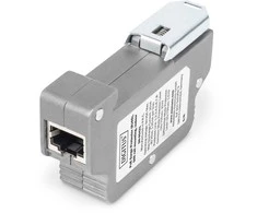 „Digitus“ | „PoE“ viršįtampių apsauga, RJ45 | DN-95421 | Lizdų kiekis: 1