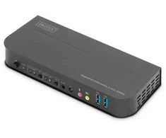 Digitus DS-12850 KVM-Switch 2-Port 4K/60Hz 2x DP > 1x DP/HDMI