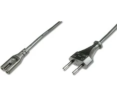 Assmann Electronic ASSMANN maitinimo laidas Euro - C7 M/F 1,8m H03VVH2-F 0,75qmm bl