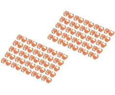 Digitus Skaitmenas | Spalvoti spaustukai Patch kabeliui | A-CC-O | Oranžinis