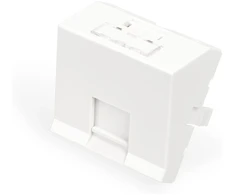 DIGITUS Frontplatte, 1-Port, 45x45mm für DN-93802-5-SH