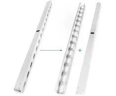 „Digitus Rack“ priedai, „Digitus“ kabelio kreipiamieji kanalai, 42HE, 2 vnt.