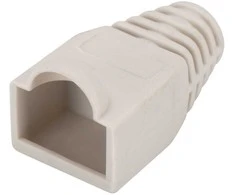 DIGITUS Knickschutztüllen für RJ45 Stecker, 8P8C grau