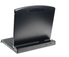 DIGITUS Konsole 19" TFT o.Tastatur o. KVM-Modul schw.