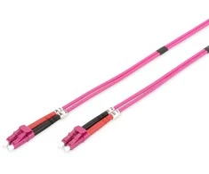 DIGITUS LWL Patchkabel LC -> LC 5.00m Multimode Duplex OM4