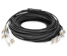 Digitus kabelis Digitus LWL LC/UPC-LC/UPC OM4 100m juodas