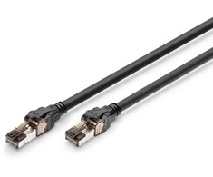 Digitus DK-1843-050 tinklo kabelis Juoda 5 m Cat8.1 S/FTP (S-STP) Turas