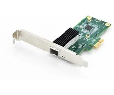 Digitus Skaitmenas | SFP Gigabit Ethernet PCI Express 32 bitų kortelė, žemo profilio laikiklis, Intel WGI210 mikroschemų rinkinys | DN-10160